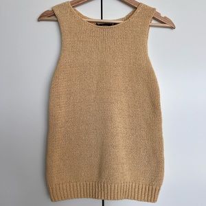 Theory Sweater Vest butter yellow #lightacademia